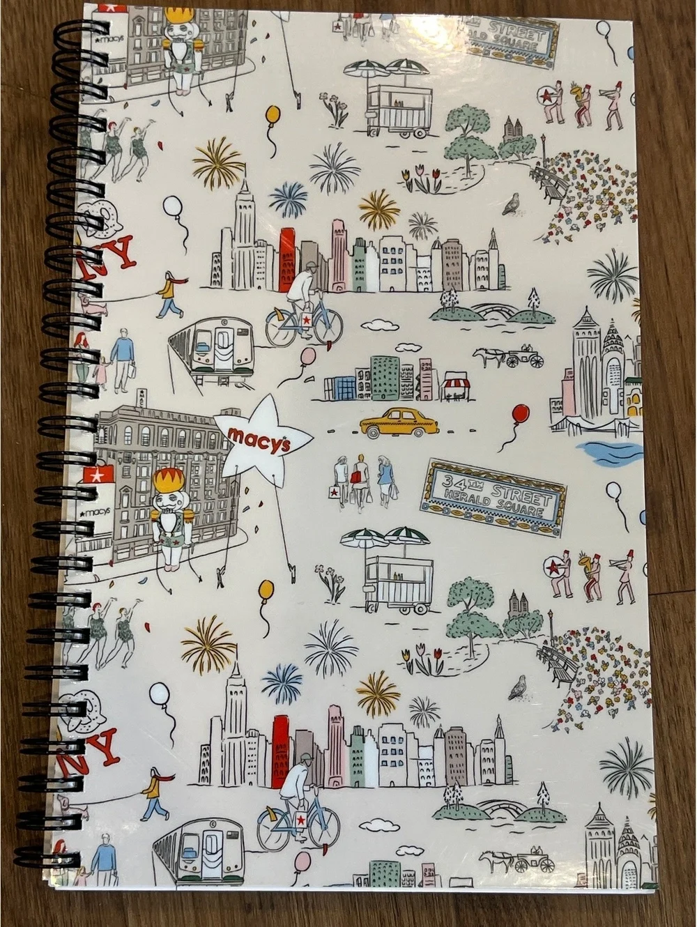 macy's parade masterpiece studio / Marshall Field's Cello Pen & Notebook